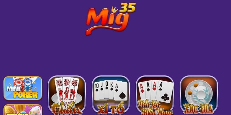 Cổng game Mig35 – đổi thưởng 2s thẻ về tay ngay
