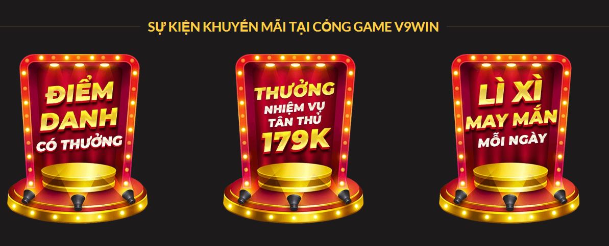 Khuyến mãi v9win ngập tràn